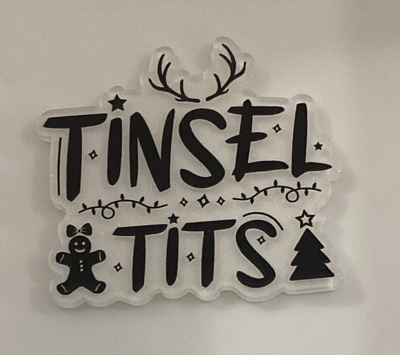 Tinsel Ts Christmas Acrylic