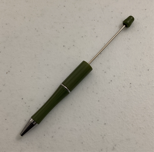 Olive Green Beadable Pen