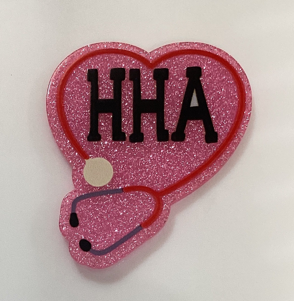 HHA Heart Stethoscope Acrylic