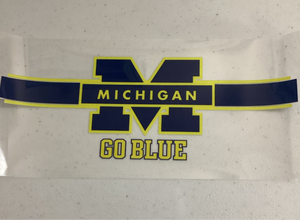 M.ichigan Football UVDTF Cup Wrap